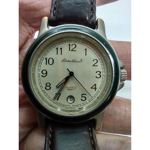 Eddie Bauer Vintage Date Watch EB1021 241-Y1428 - Picture 1 of 14